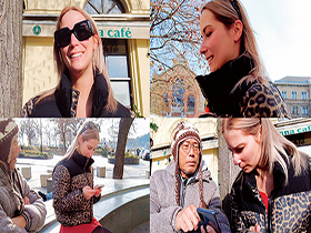 世界共通のBody Language ナンパでAV出演ガチ交渉 ムチムチ肉感金髪美女と濃密生ハメ濃厚ザーメン種付け快楽SEX サンプル動画サムネイル